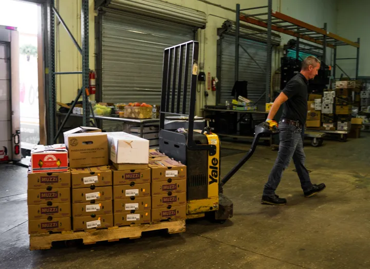 Oceanside Produce Warehouse Inside